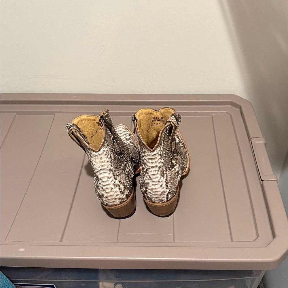 Idyllwind badass exotic python boots - image 4